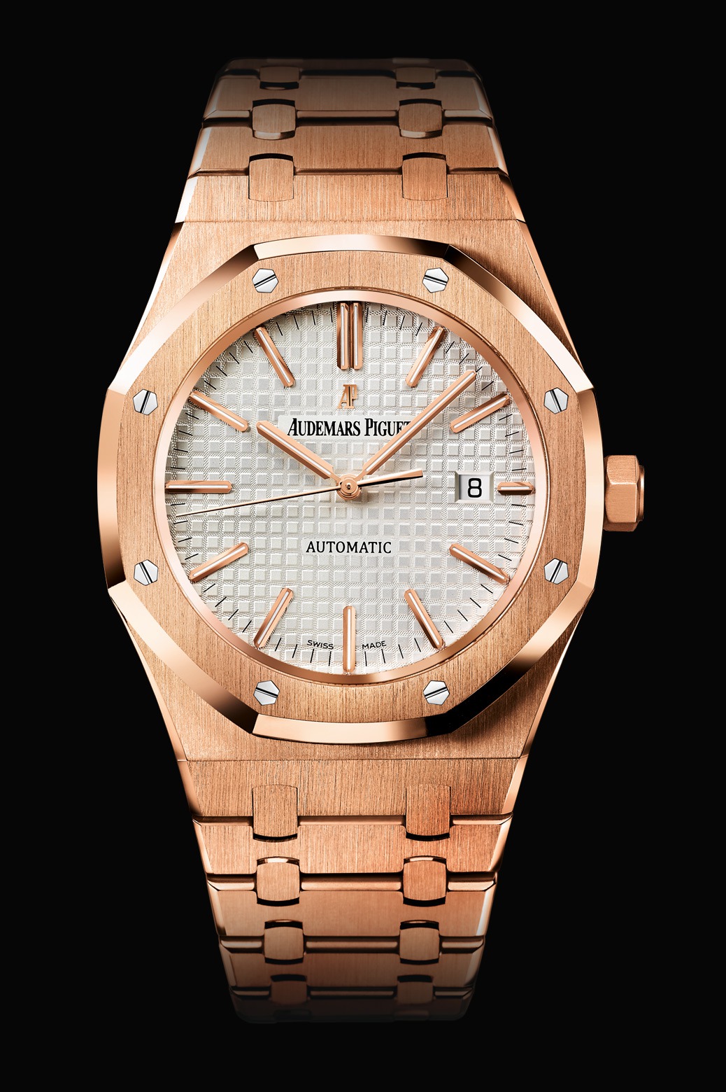 Audemars Piguet Royal Oak Automatic Pink Gold watch REF: 15400OR.OO.1220OR.02